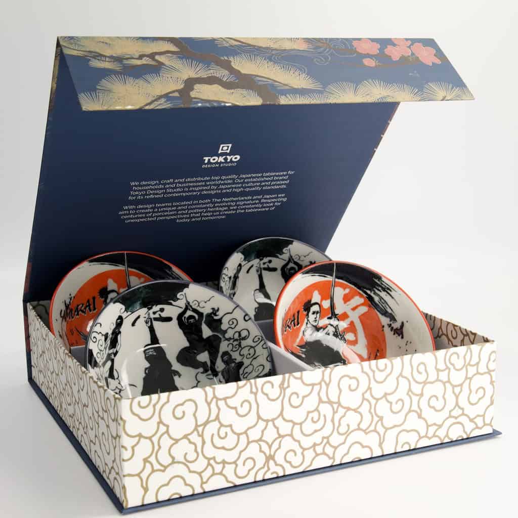 Akusa Tayo Skåler (4 stk.) i gaveeske – Tokyo design studio — bilde 2