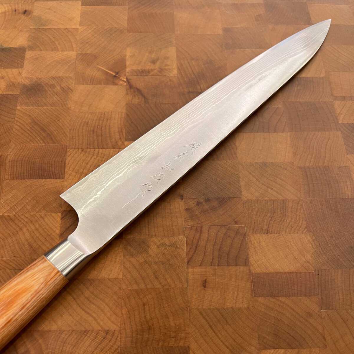 27cm Trancheringskniv  VG10 - KAMO KATSUYASU — bilde 4