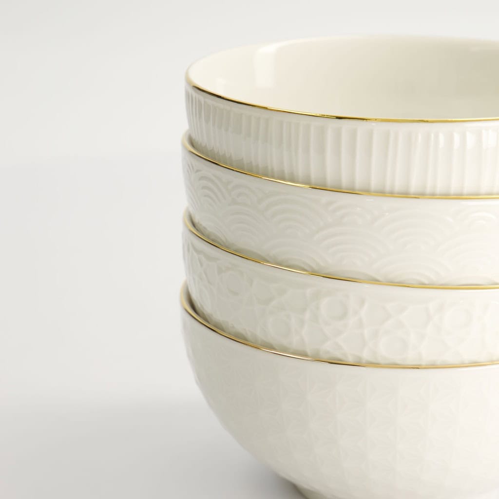 Nippon White Tayo Skåler (4 stk.) i gaveeske – Tokyo design studio — bilde 3