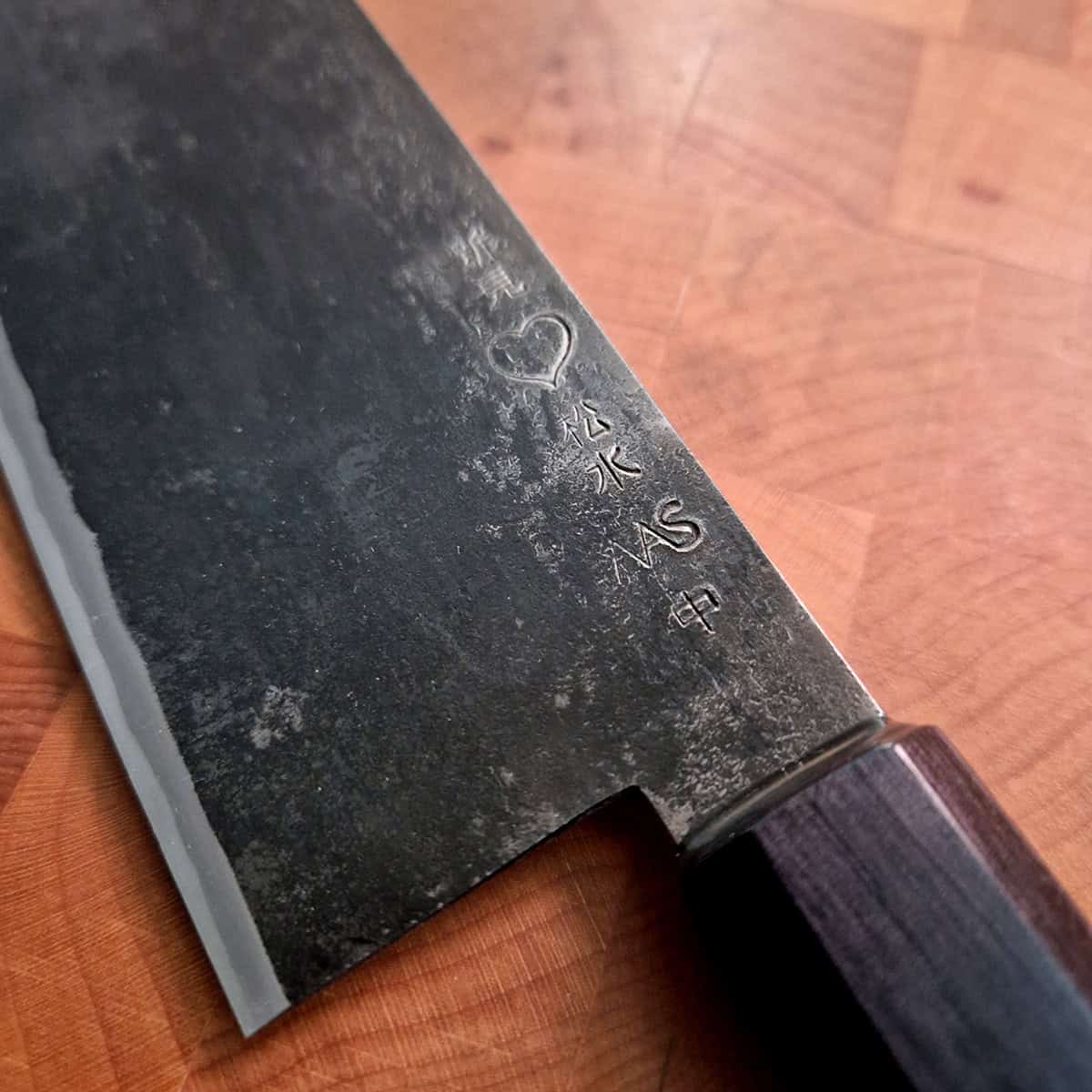 12,5-13,5cm Nakiri, Super Aogami, NAS - TAKEDA — bilde 5