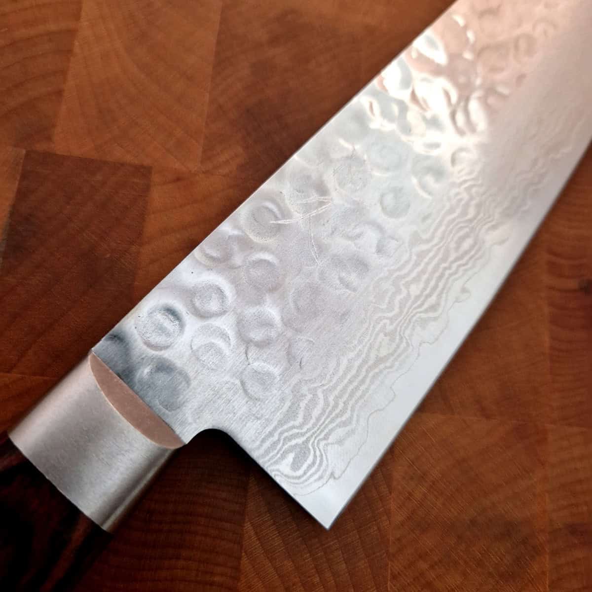 21cm Kokkekniv VG10, Hamret/Damask - HARUYUKI — bilde 2