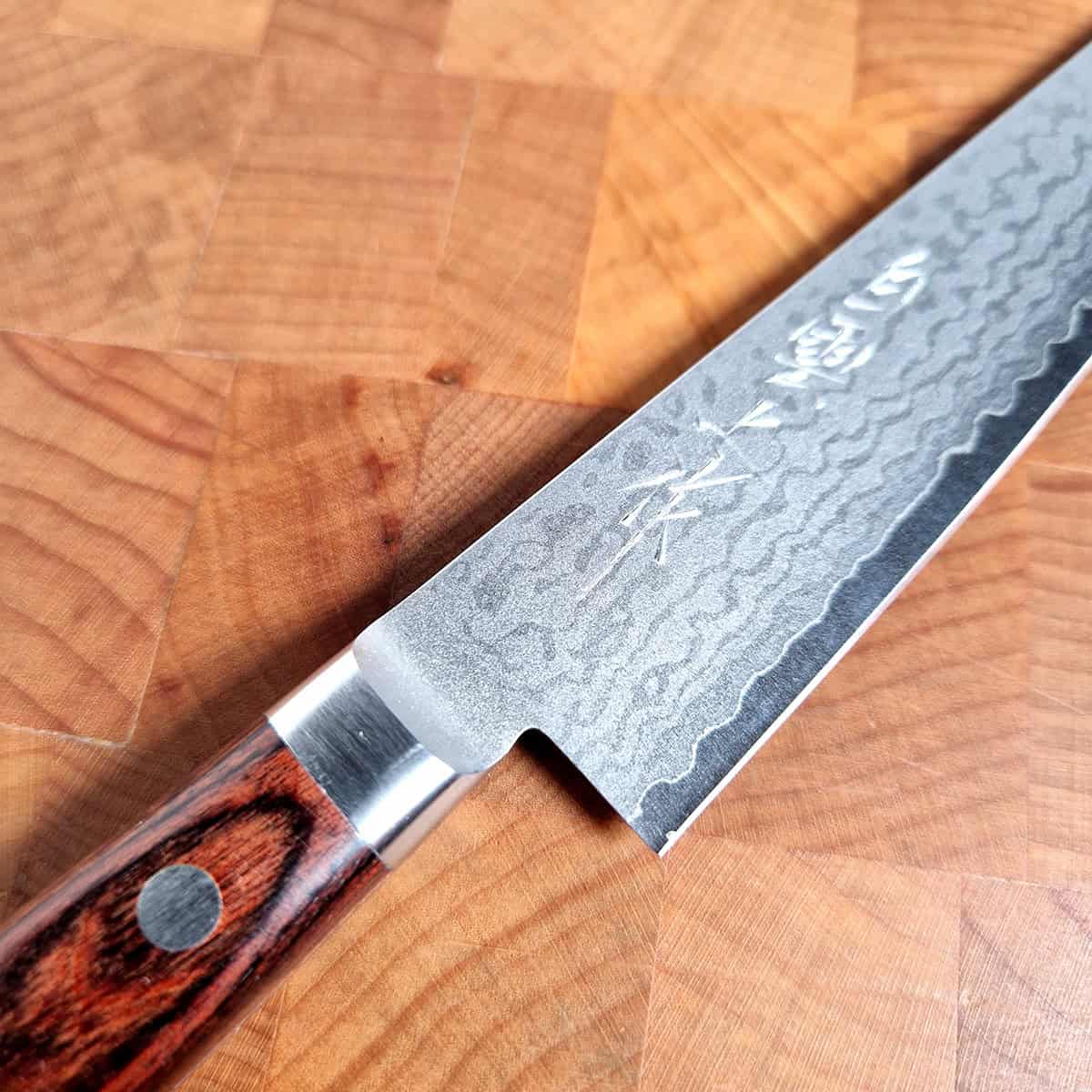 15cm Universalkniv Damask - Miki Hamono — bilde 2