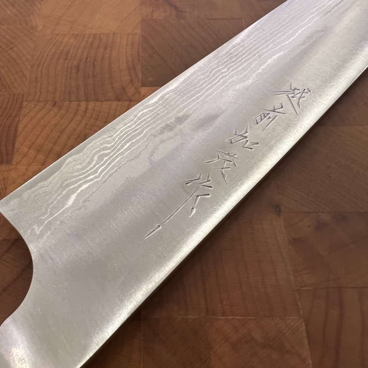 27cm Trancheringskniv  VG10 - KAMO KATSUYASU — bilde 3