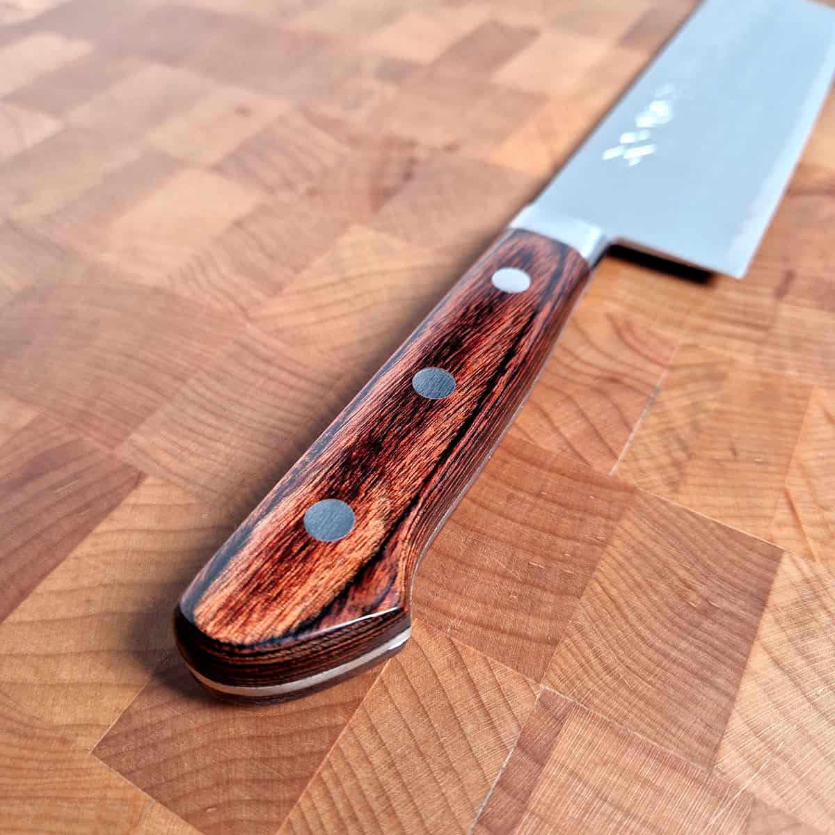 16,5cm Grønnsakskniv (Nakiri) Damask - Miki Hamono — bilde 3