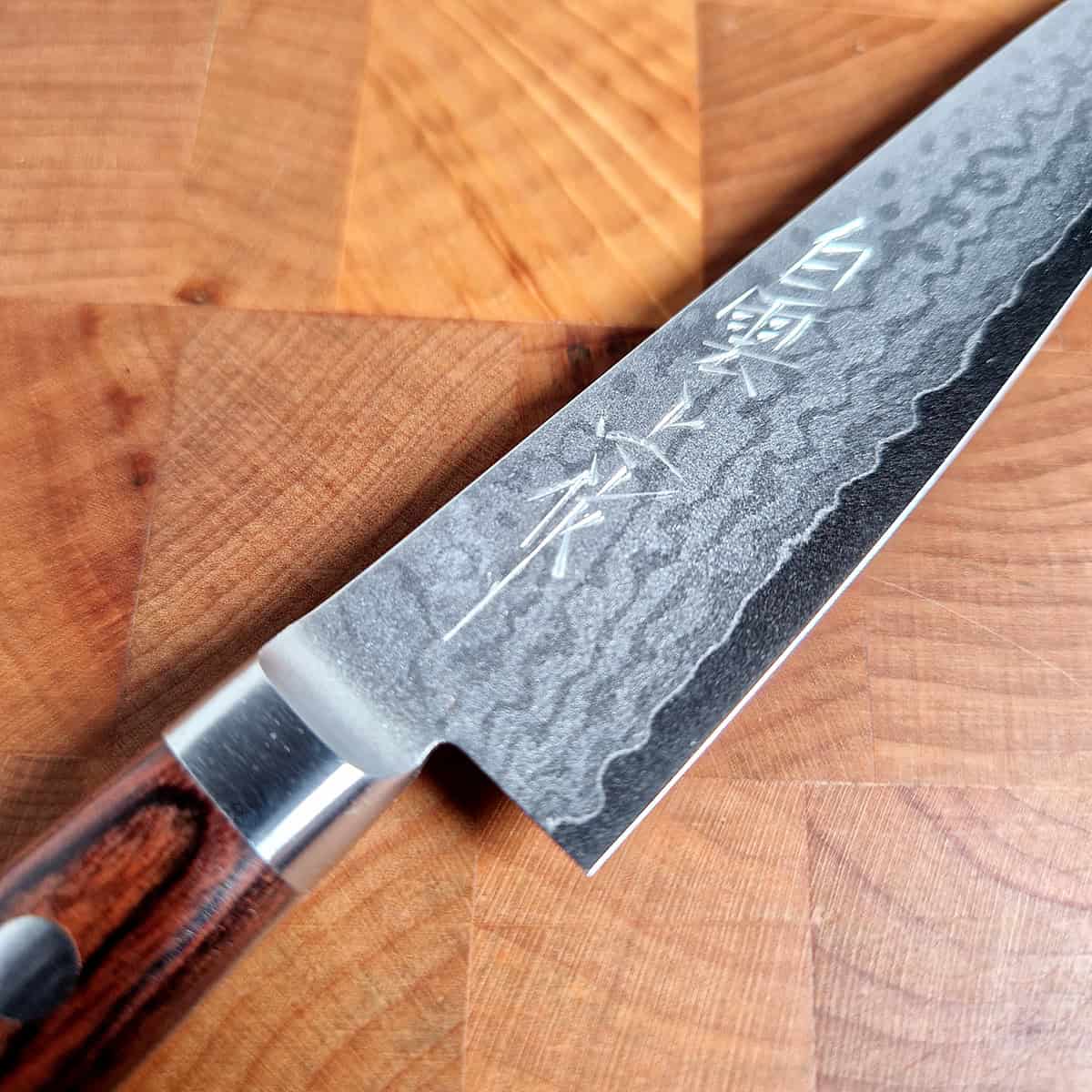 12cm Universalkniv Damask - Miki Hamono — bilde 2