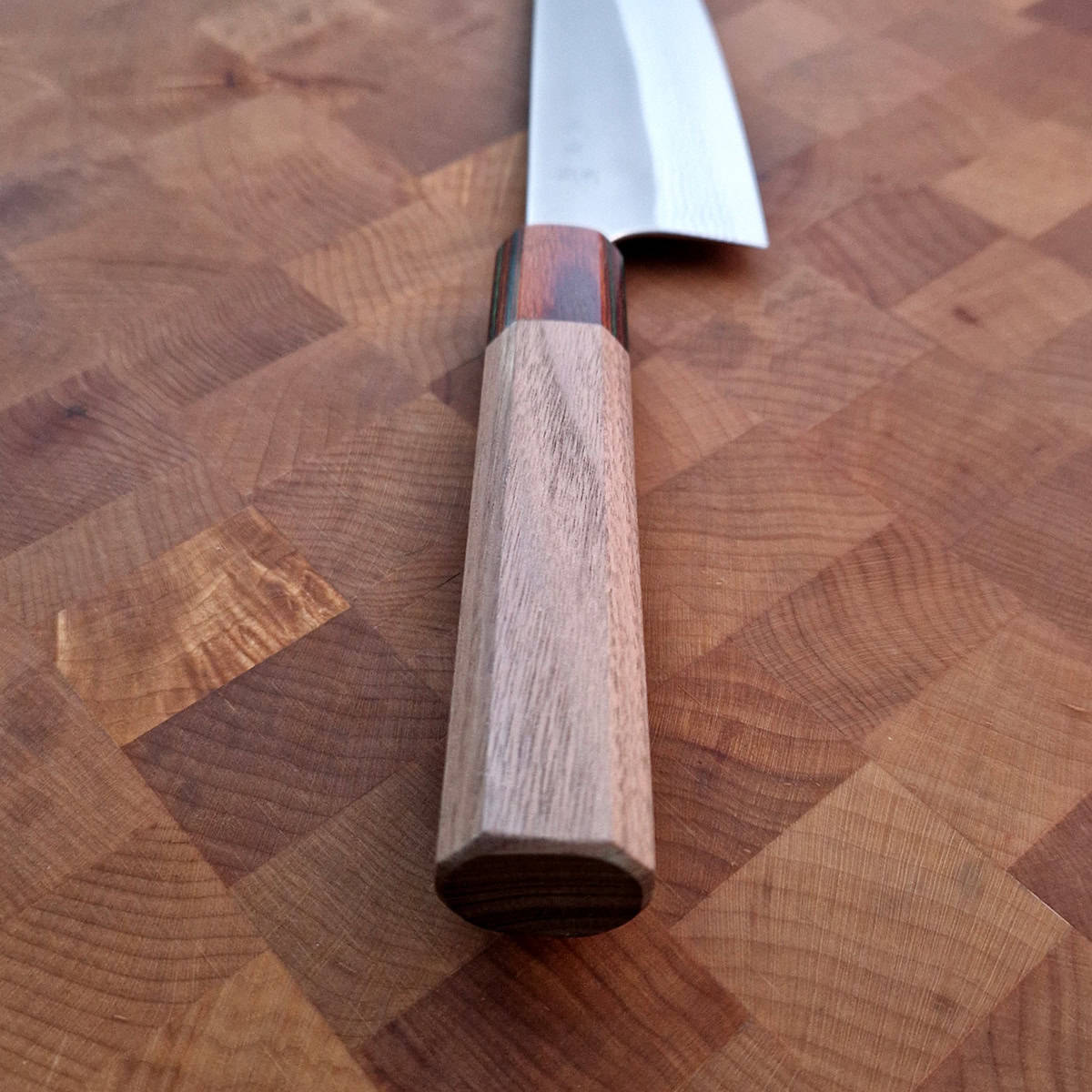 16,5cm Grønnsakskniv (Santoku) Nashiji Suminigashi, VG10 - YOSHIMI KATO — bilde 3
