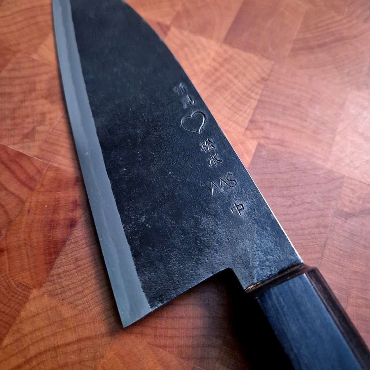 15cm Deba Medium, Super Aogami, NAS - TAKEDA — bilde 6