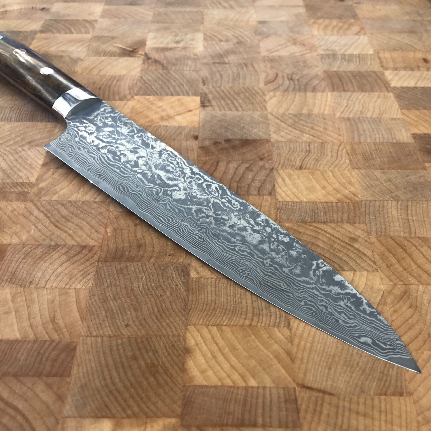 21cm Kokkekniv "Ironwood" damask, R2 - SAJI — bilde 4
