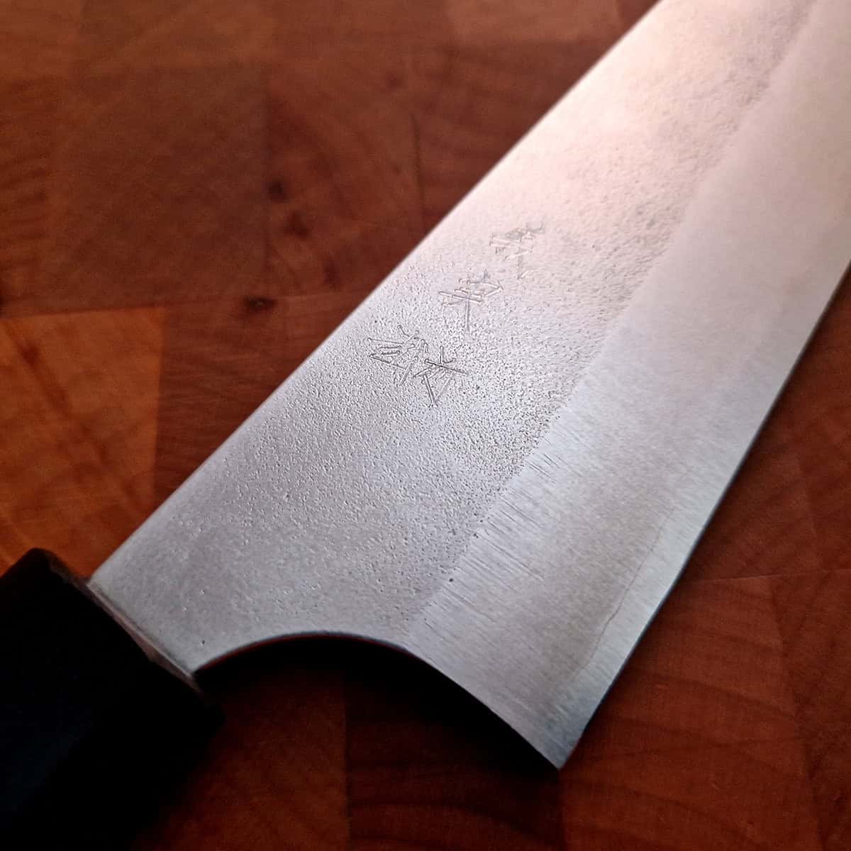 18cm Kokkekniv Nashiji, Super Aogami - YOSHIMI KATO — bilde 2