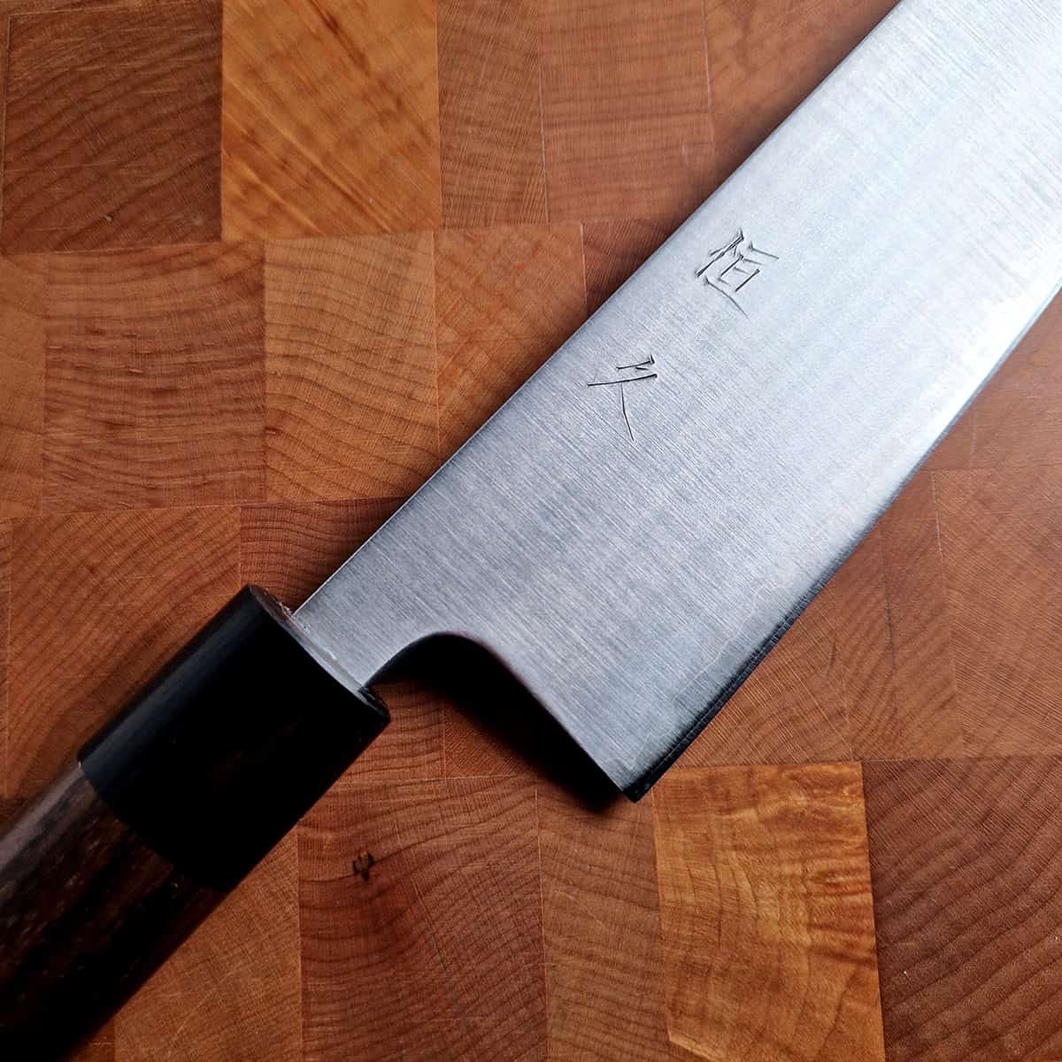 24cm Gyuto Migaki, Super Aogami - HARUYUKI — bilde 2
