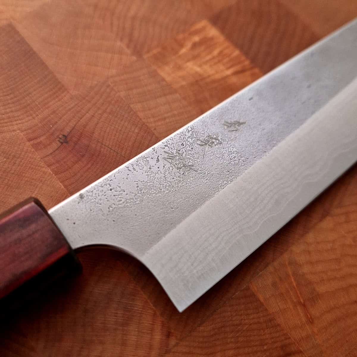 27cm Sujihiki / Trancheringskniv Nashiji Suminigashi, VG10 - YOSHIMI KATO — bilde 3