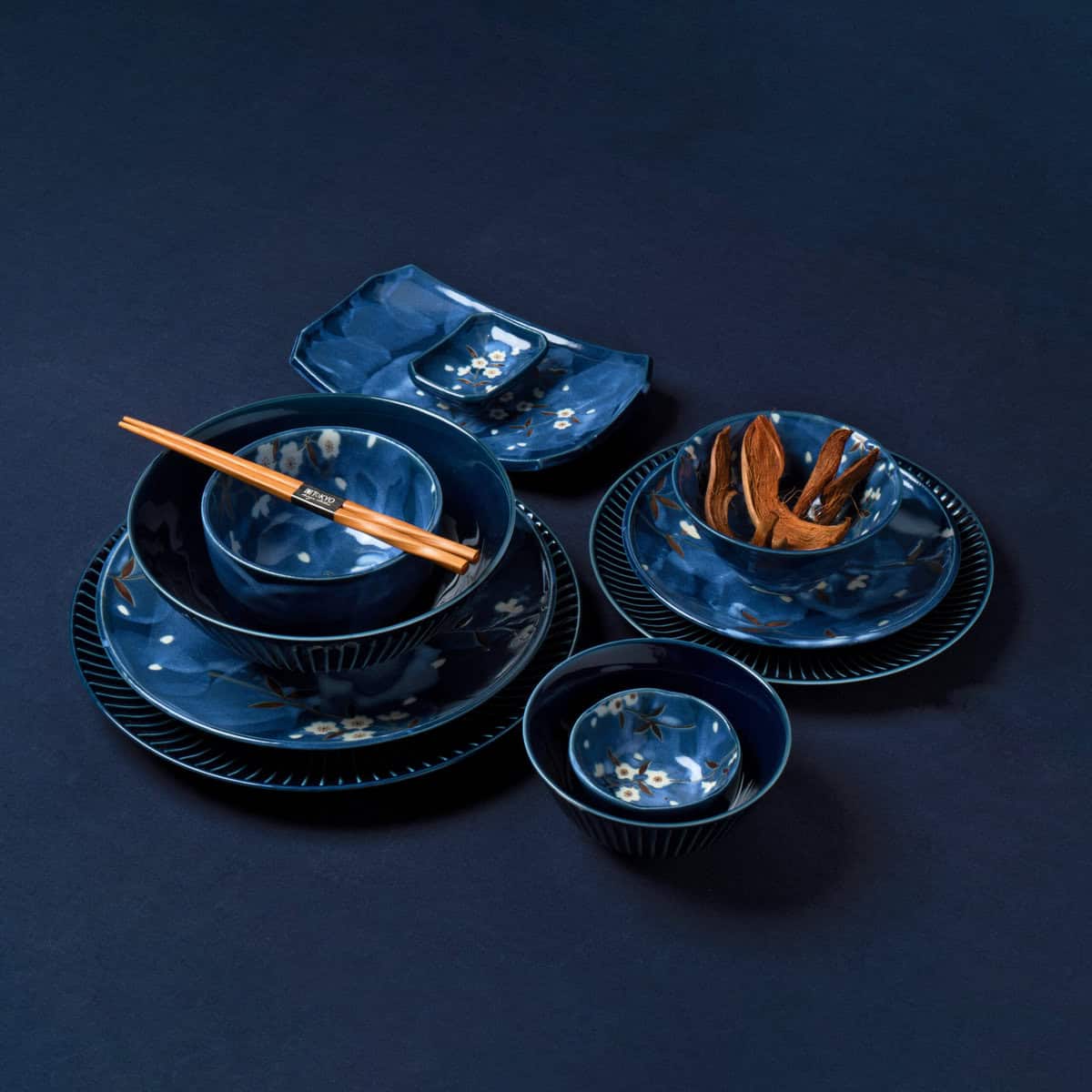 Skål "Blå Sakura Moribachi" - Tokyo design studio — bilde 2
