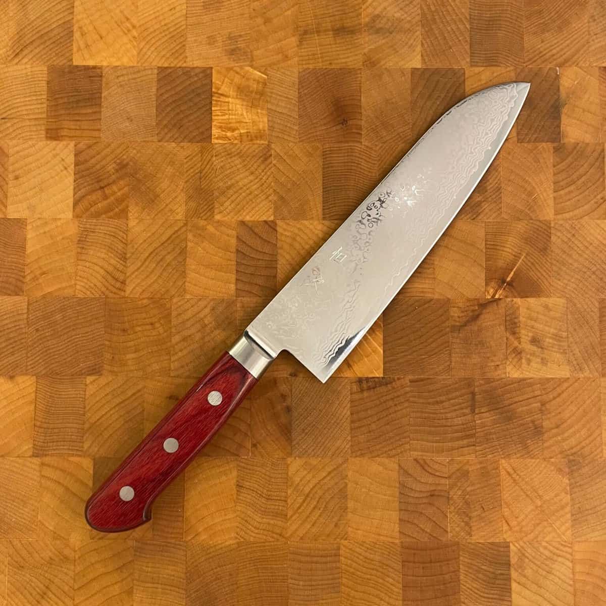 18cm Kokkekniv VG10 - HARUYUKI DAMASK — bilde 5