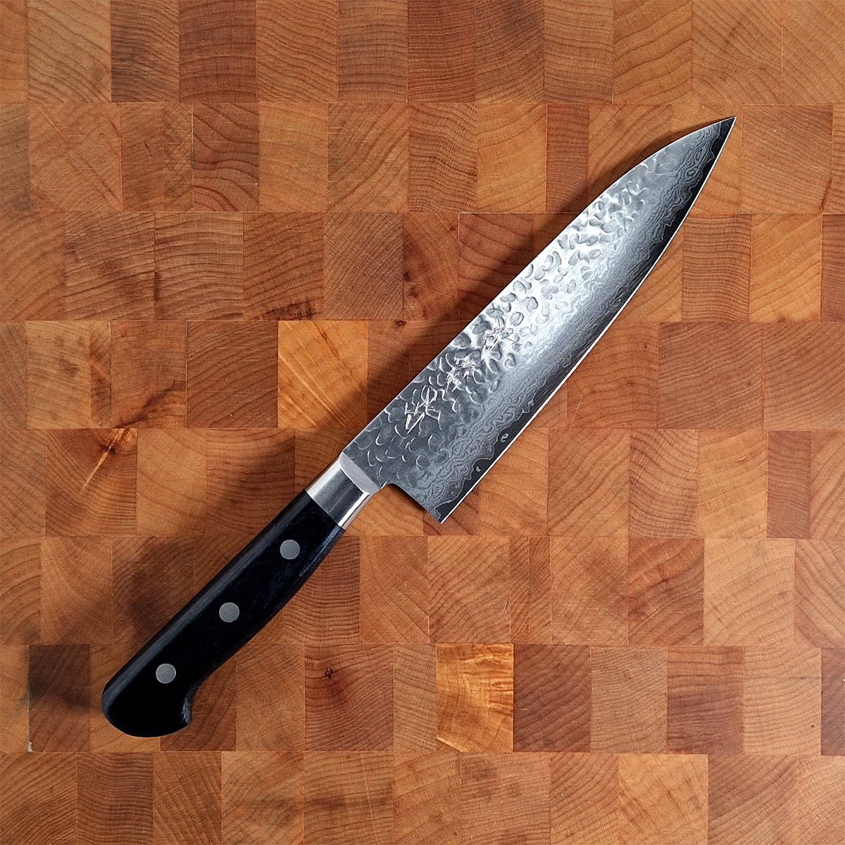 18cm Kokkekniv, VG10 Damask - SAKAI KIKUMORI — bilde 1