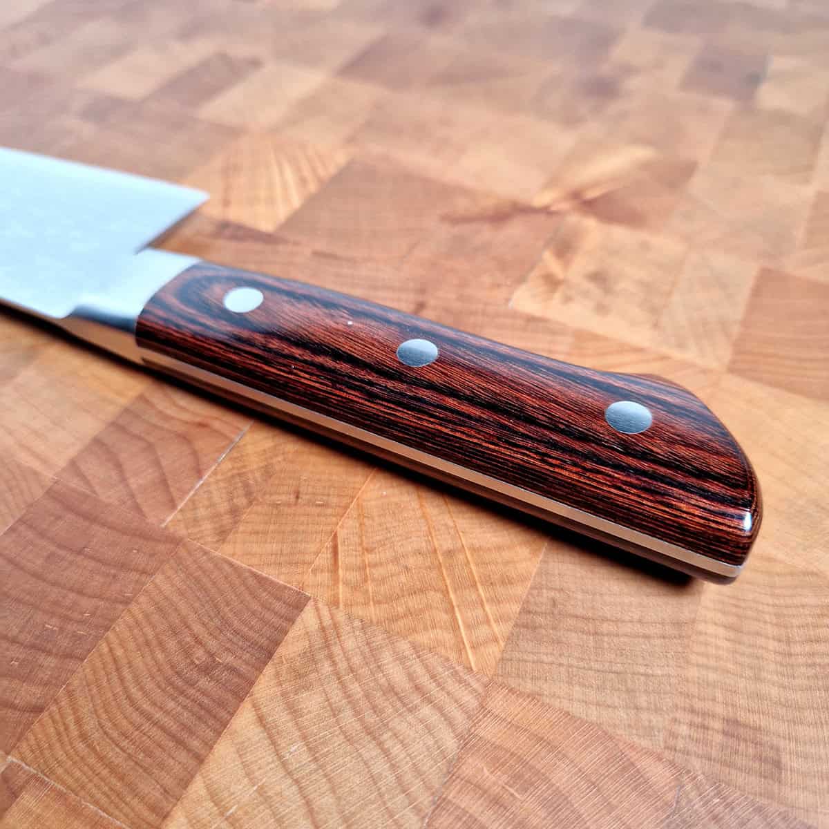 24cm Kokkekniv Damask - Miki Hamono — bilde 3