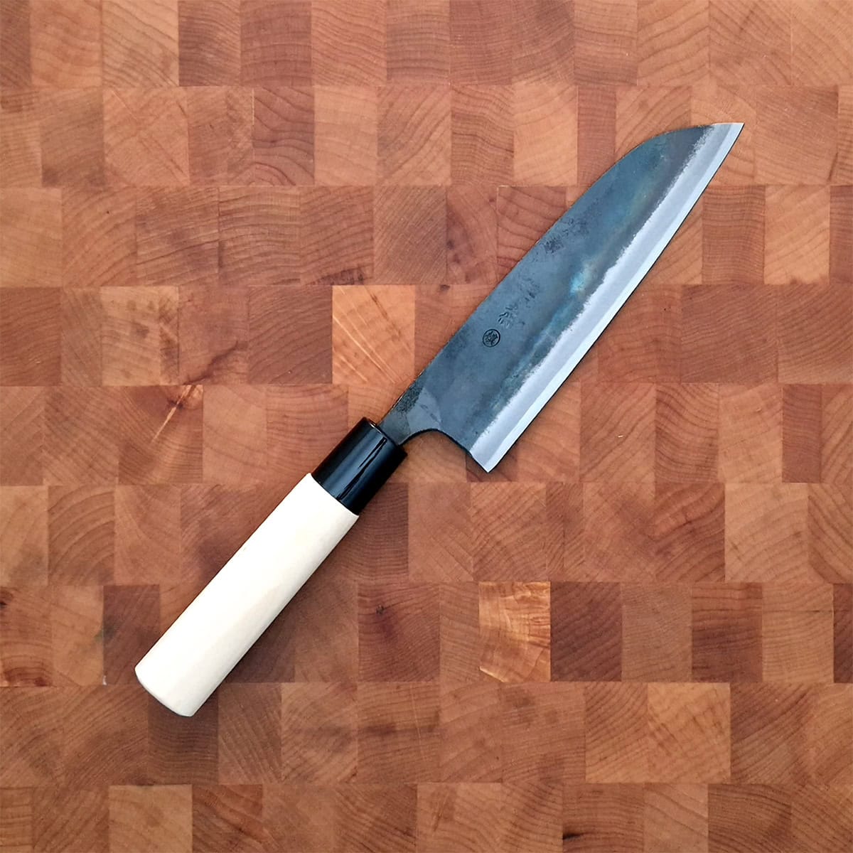 16,5cm Grønnsakskniv (Santoku) Shirogami - No Factory