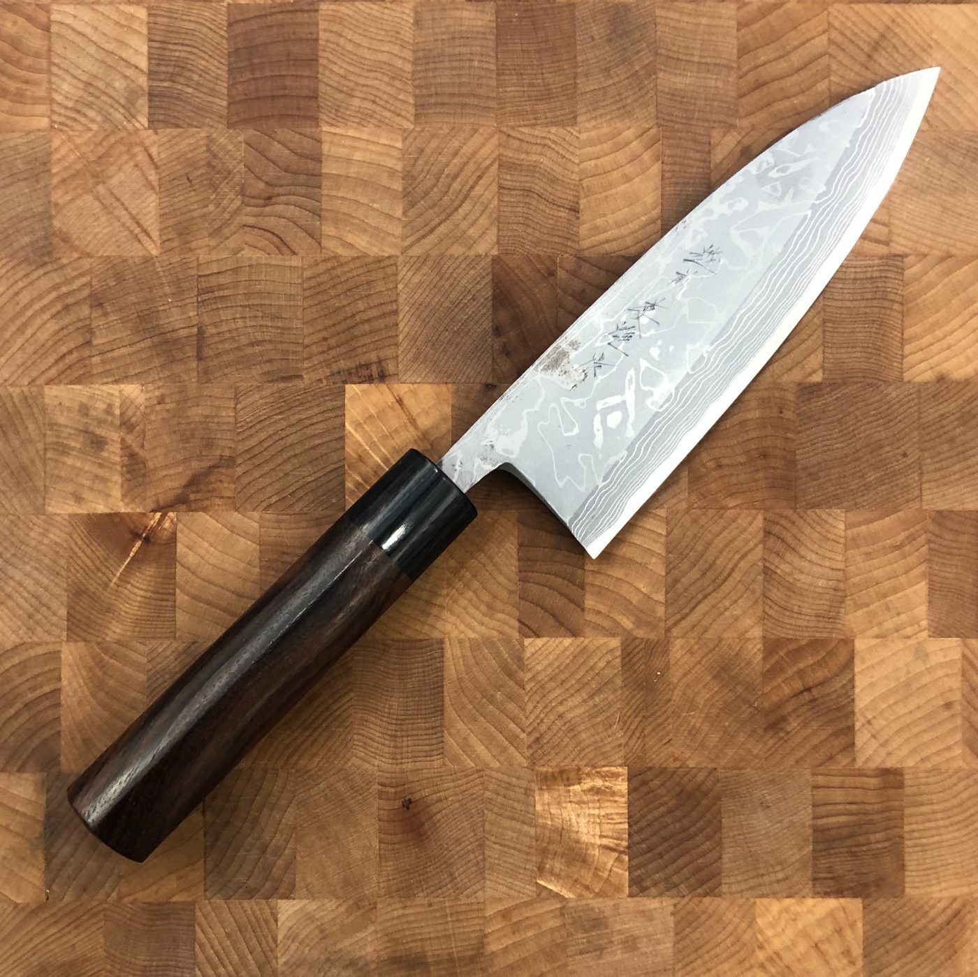 16,5cm Deba m/damask Shiroami - HIDEO KITAOKA — bilde 1