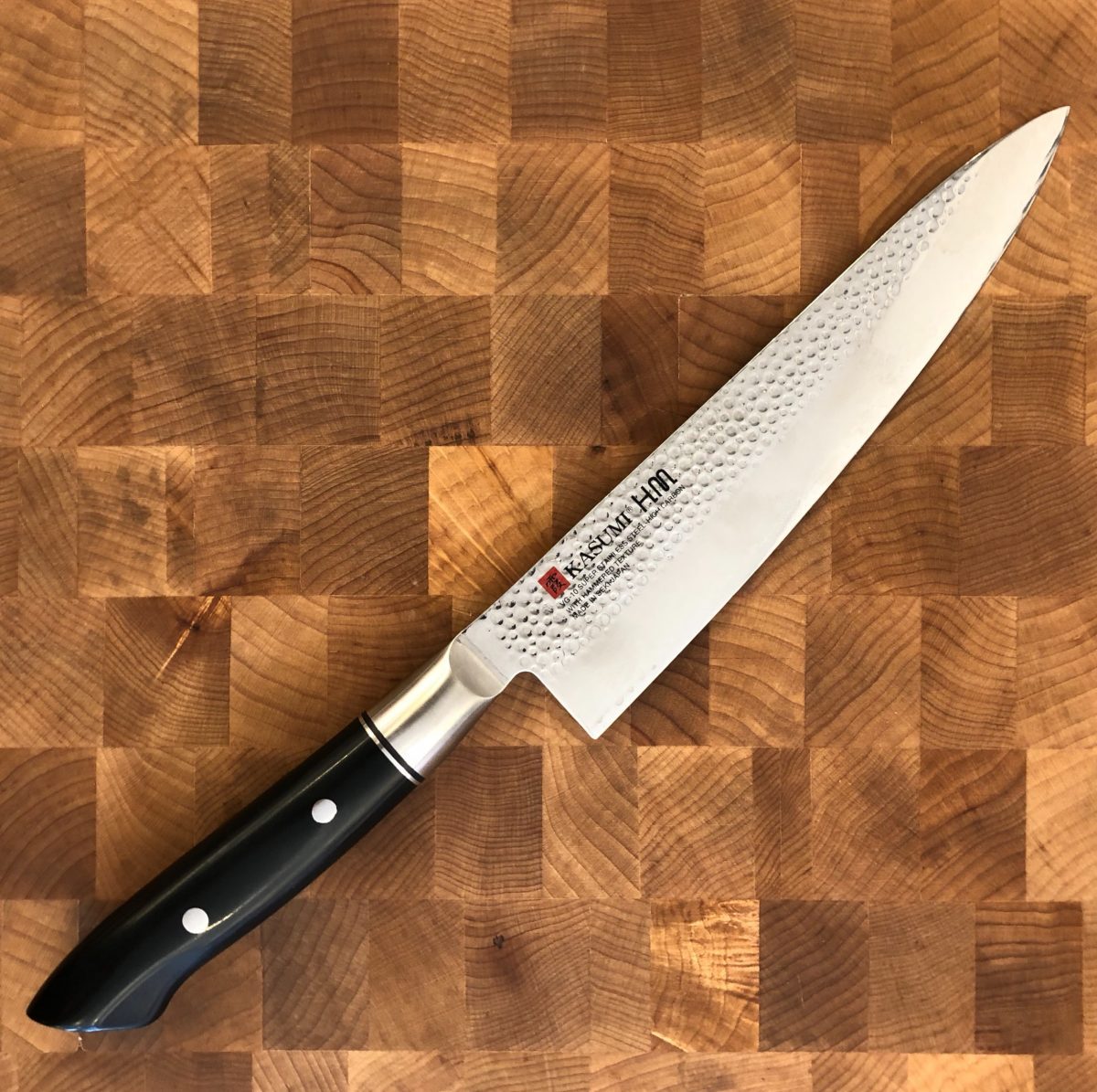 20cm Kokkekniv Hamret - KASUMI — bilde 1