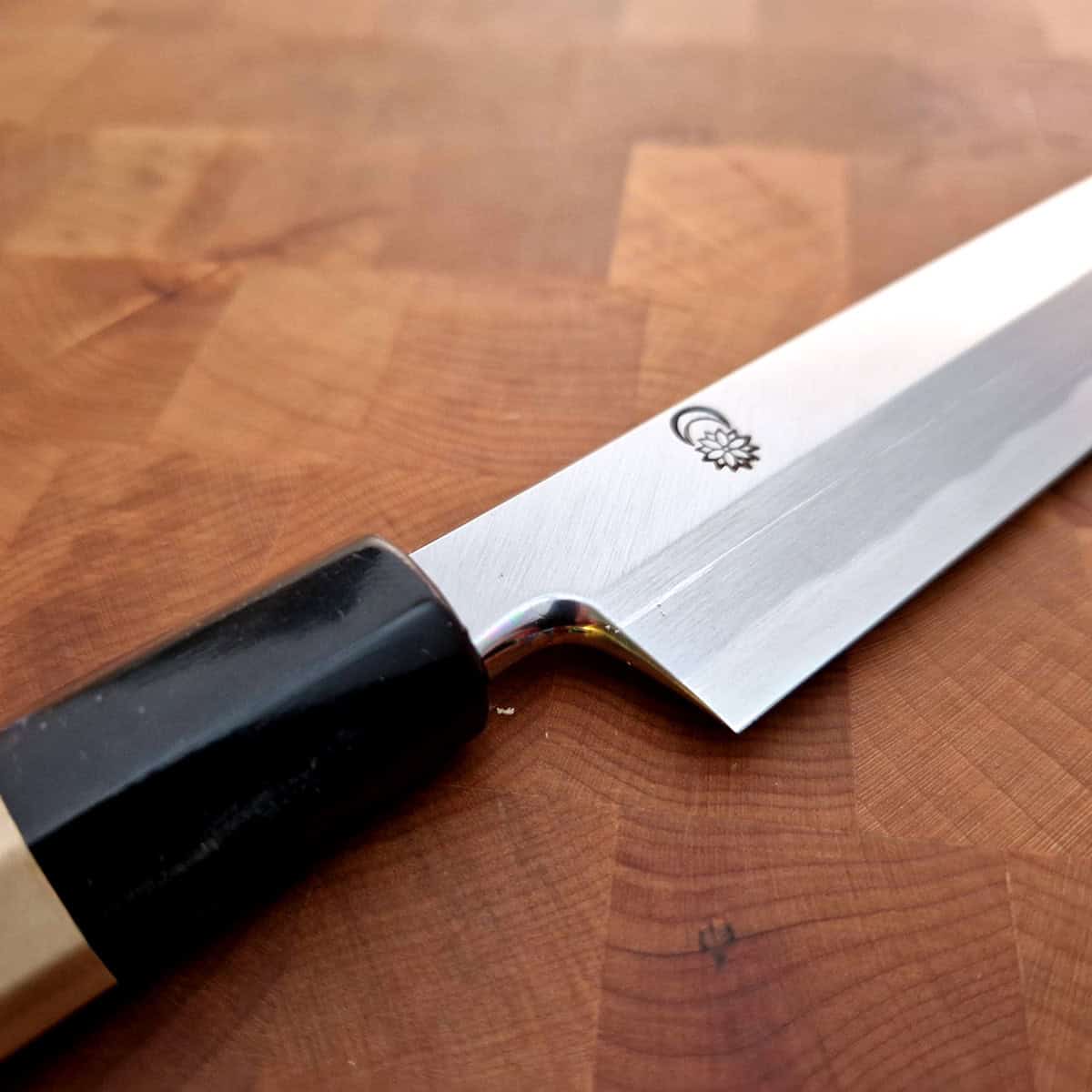 27cm Kiritsuke Yanagiba, Shirogami II, inkl Saya - SAKAI KIKUMORI — bilde 2