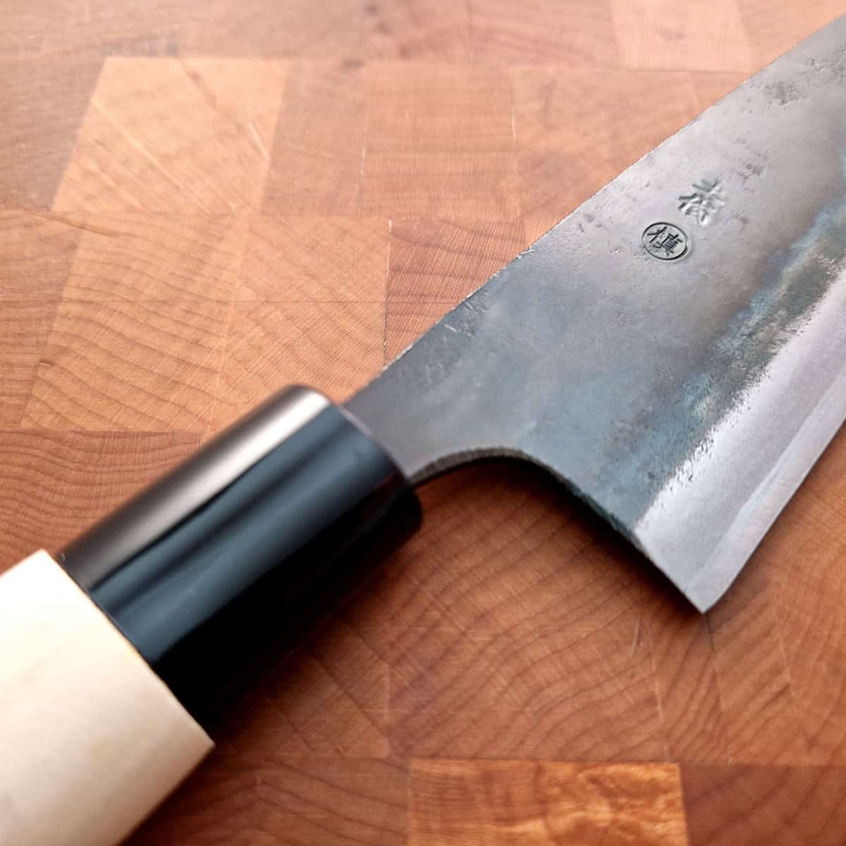 16,5cm Grønnsakskniv (Santoku) Shirogami - No Factory — bilde 2