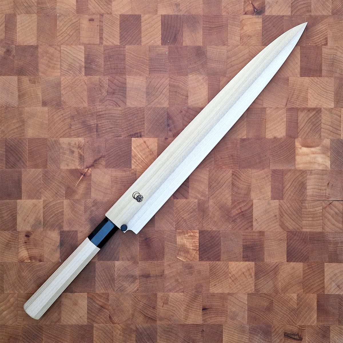 30cm Yanagiba, Shirogami II, inkl Saya - SAKAI KIKUMORI — bilde 4