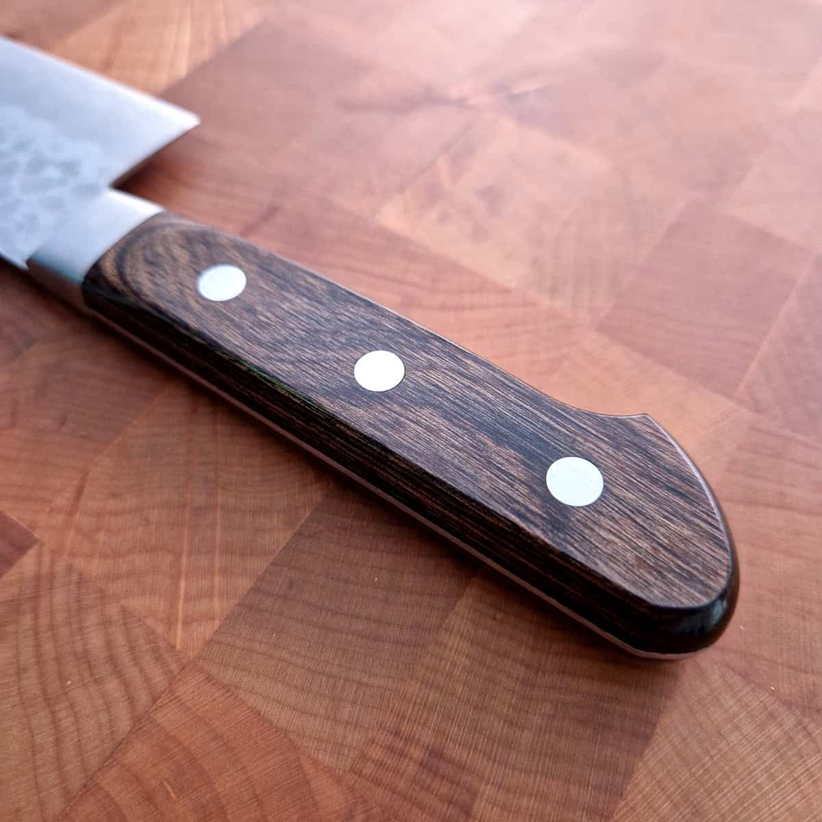 21cm Kokkekniv AUS8 - HARUYUKI MUGI — bilde 3