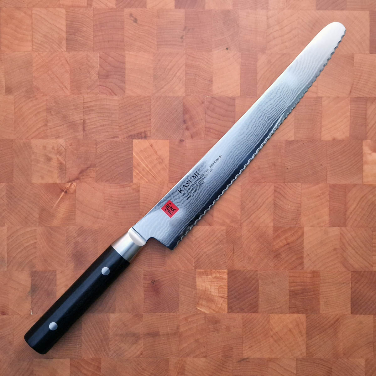 25cm Brødkniv Damask - KASUMI — bilde 1