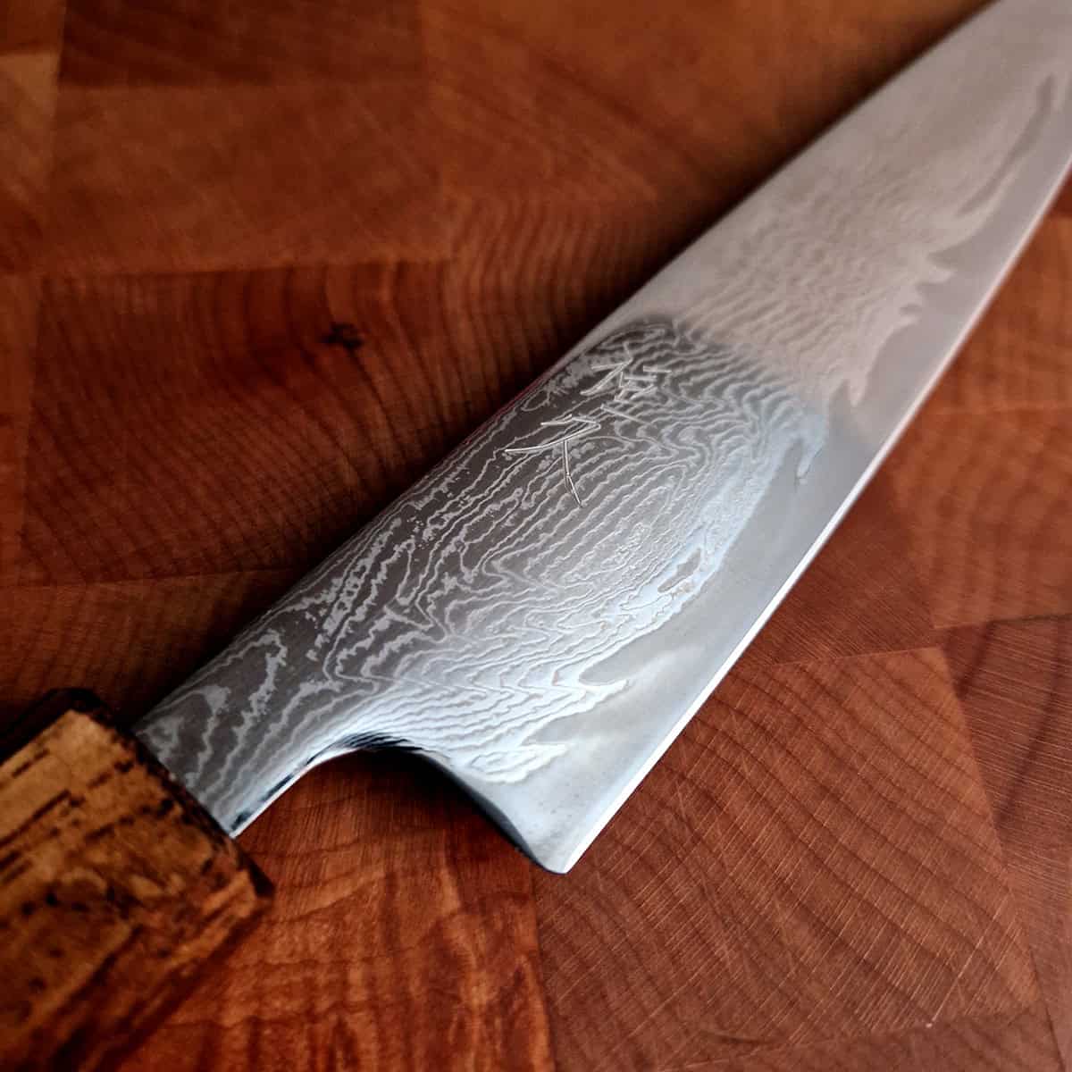24cm Sujihiki / Trancheringskniv AUS10 NAMI - HARUYUKI — bilde 5