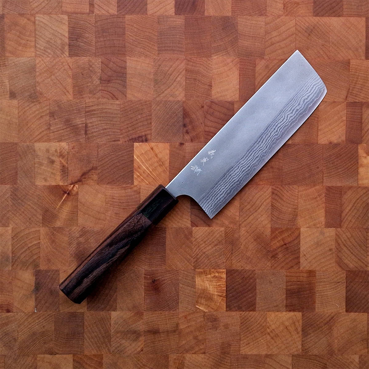 16,5cm Grønnsakskniv (Nakiri) Nashiji Suminigashi, VG10 - YOSHIMI KATO — bilde 1