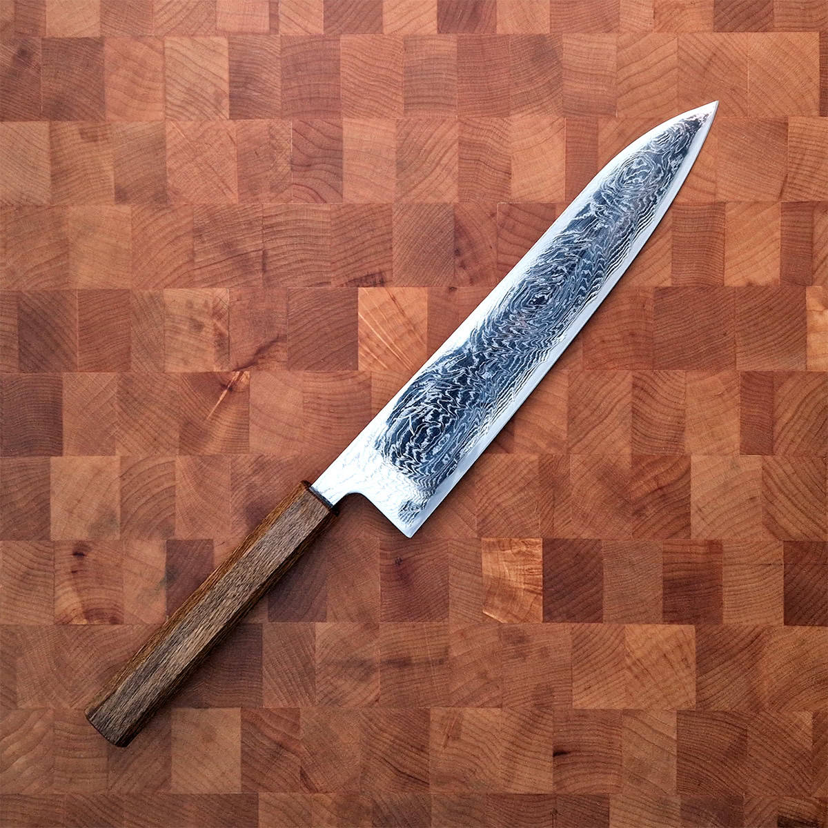 24cm Kokkekniv AUS10 NAMI - HARUYUKI — bilde 1