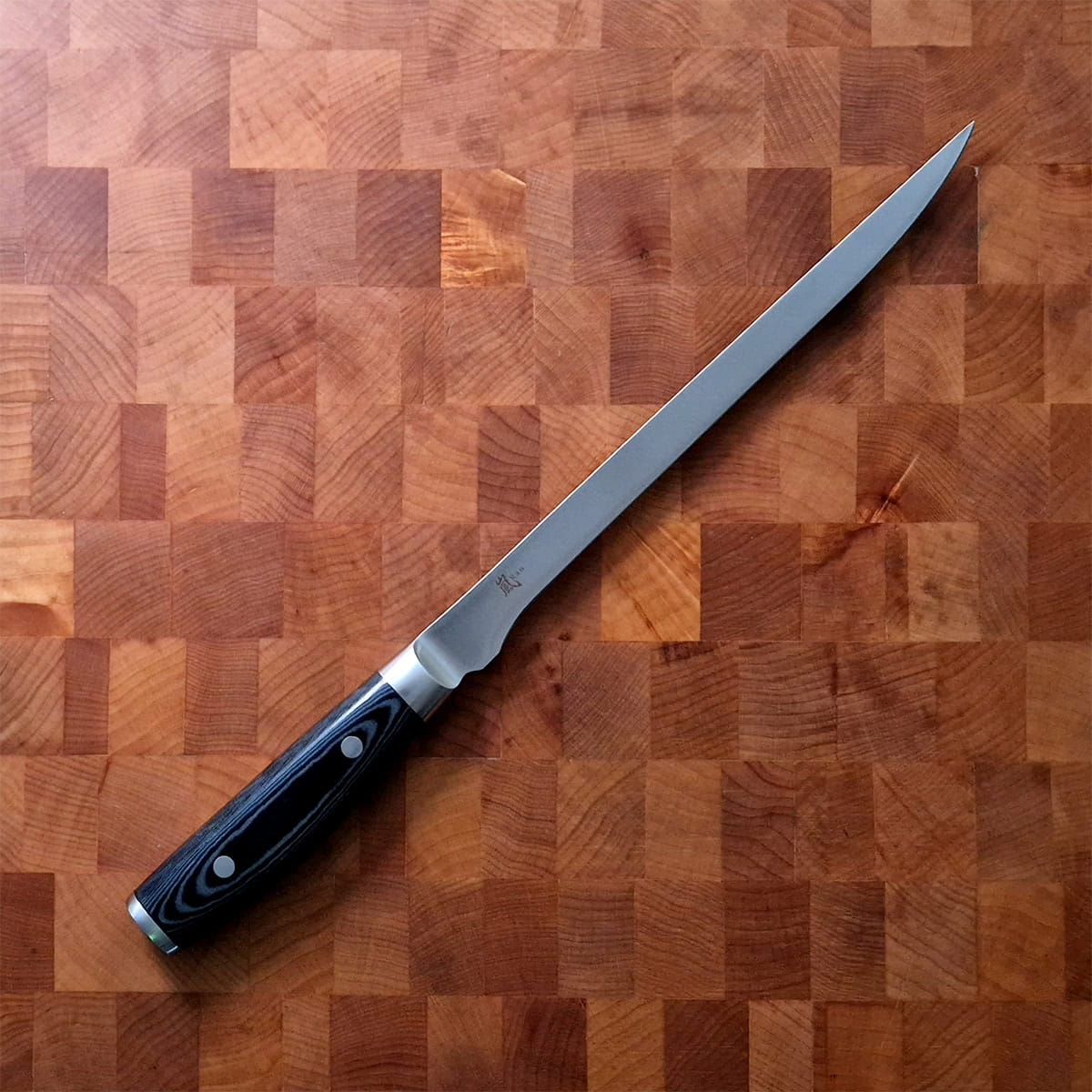23cm Fileterings- / laksekniv fleksiblle - YAXELL RAN — bilde 1
