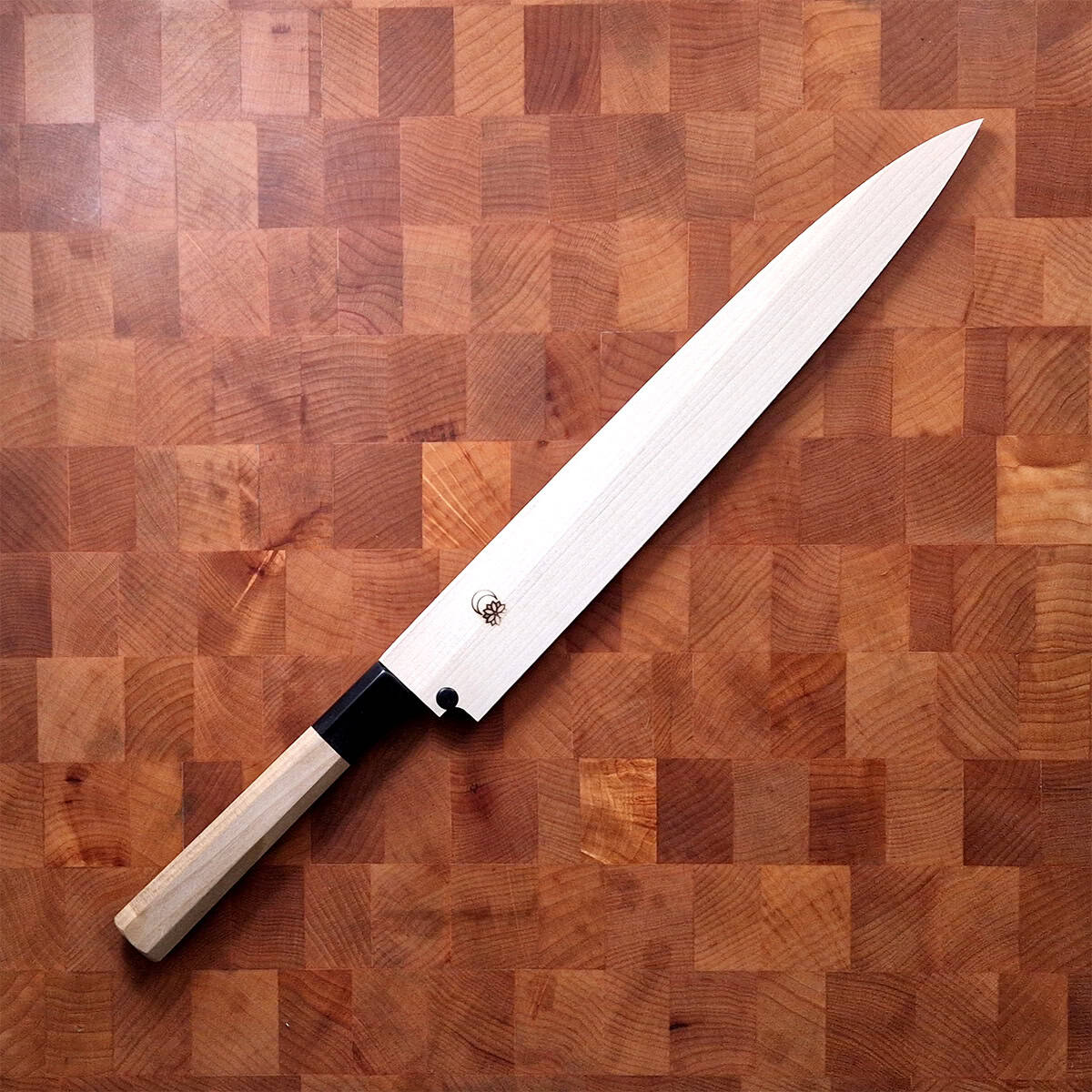 24cm Yanagiba, Shirogami II, inkl Saya - SAKAI KIKUMORI — bilde 5