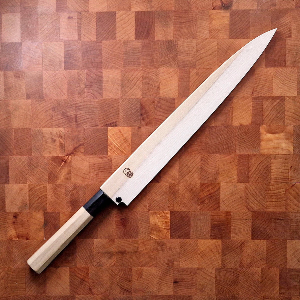 27cm Yanagiba, Shirogami II, inkl Saya - SAKAI KIKUMORI — bilde 5