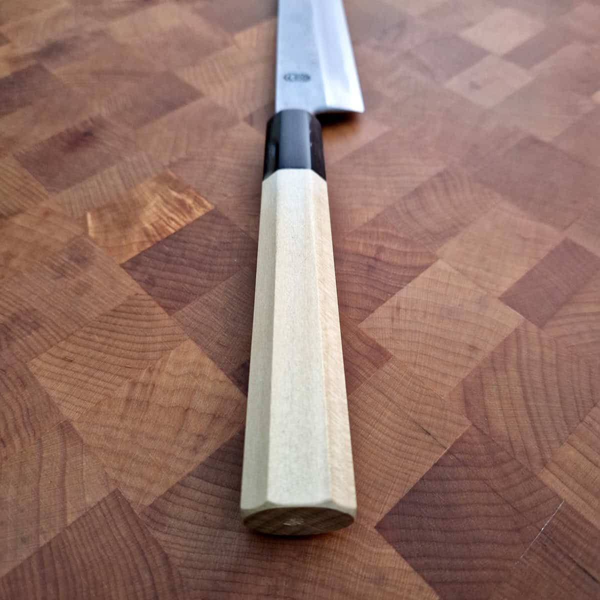 27cm Kiritsuke Yanagiba, Shirogami II, inkl Saya - SAKAI KIKUMORI — bilde 5