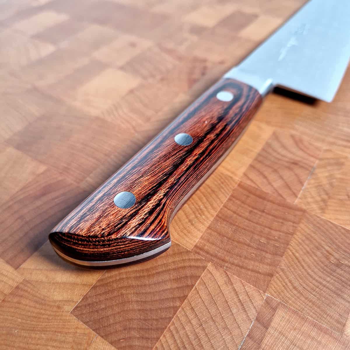 24cm Kokkekniv Damask - Miki Hamono — bilde 2