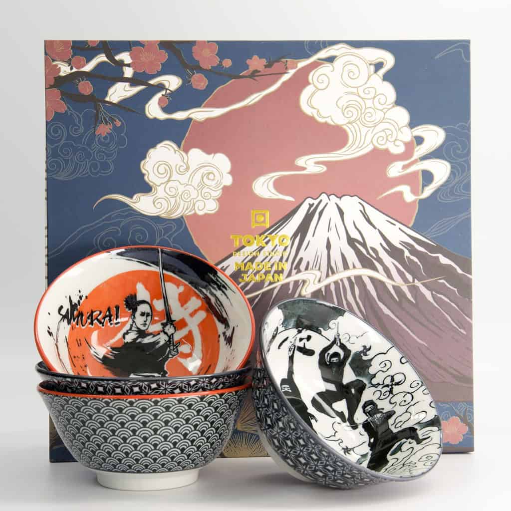Akusa Tayo Skåler (4 stk.) i gaveeske – Tokyo design studio — bilde 1