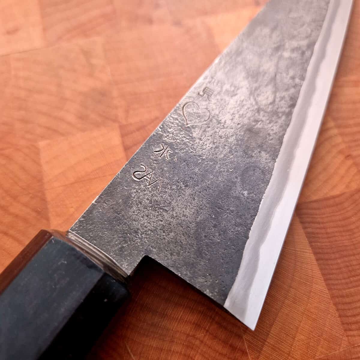 17cm Honesuki, Super Aogami, NAS - TAKEDA — bilde 3