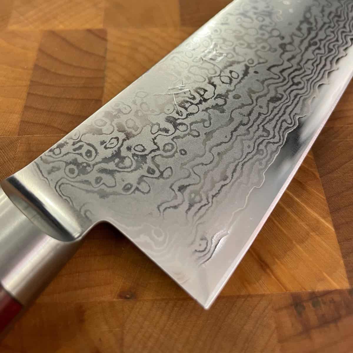 18cm Kokkekniv VG10 - HARUYUKI DAMASK — bilde 4