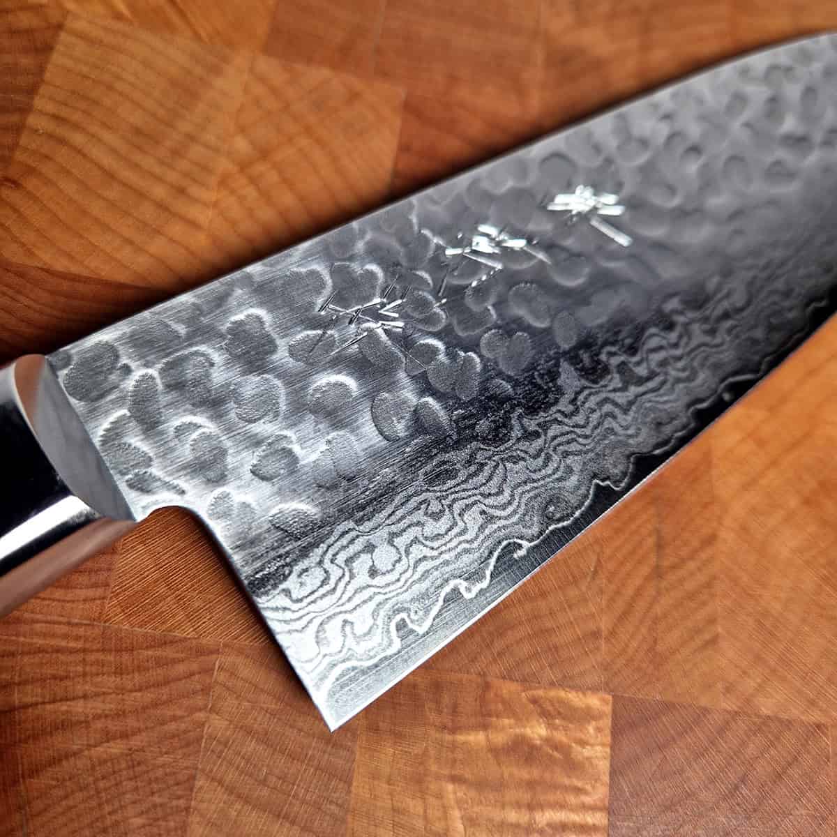 18cm Kokkekniv, VG10 Damask - SAKAI KIKUMORI — bilde 4
