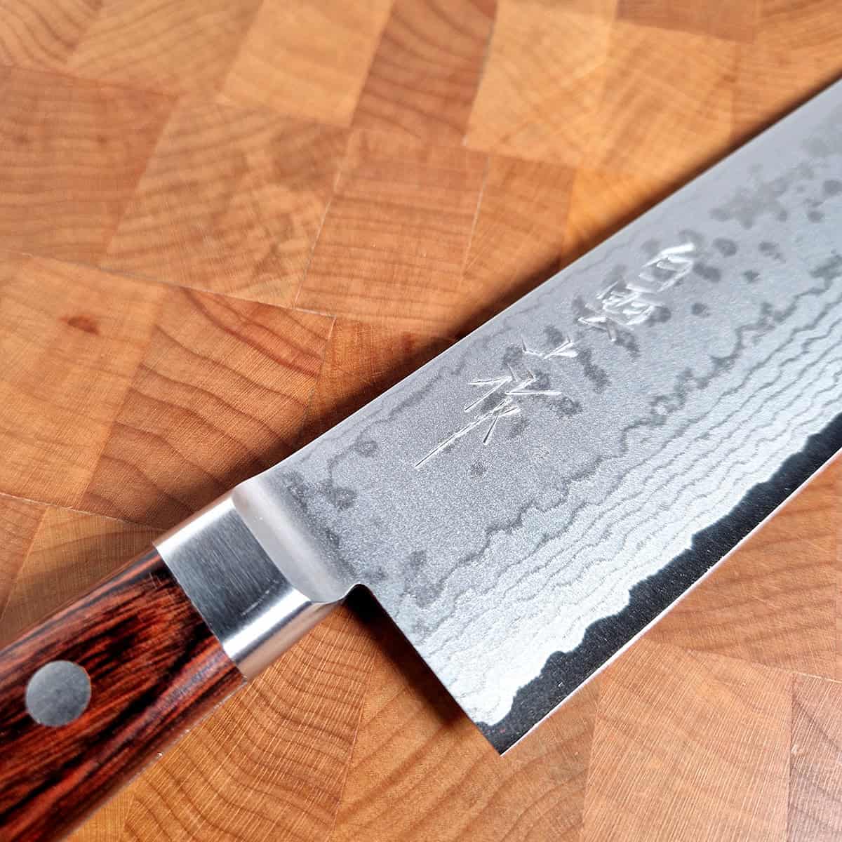 16,5cm Grønnsakskniv (Nakiri) Damask - Miki Hamono — bilde 2