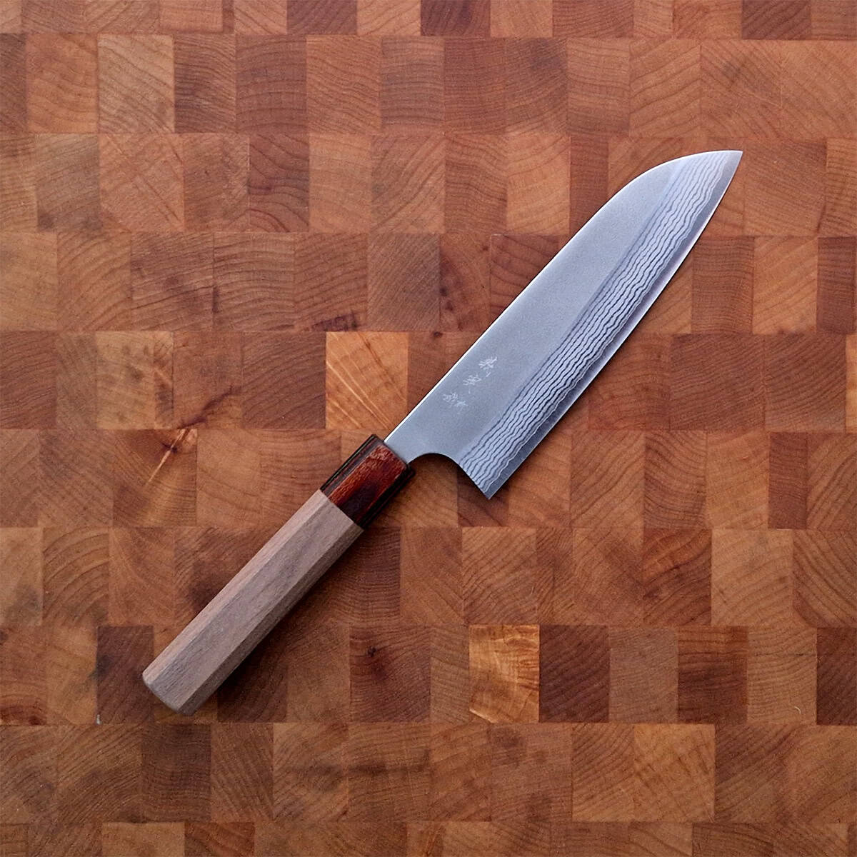 16,5cm Grønnsakskniv (Santoku) Nashiji Suminigashi, VG10 - YOSHIMI KATO — bilde 1
