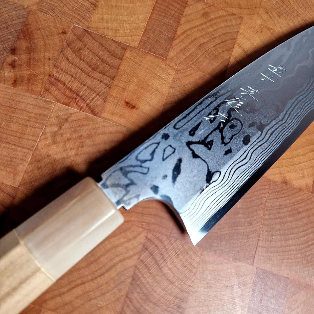 16,5cm Funiyaki m/damask Shiroami - TANAKA — bilde 3