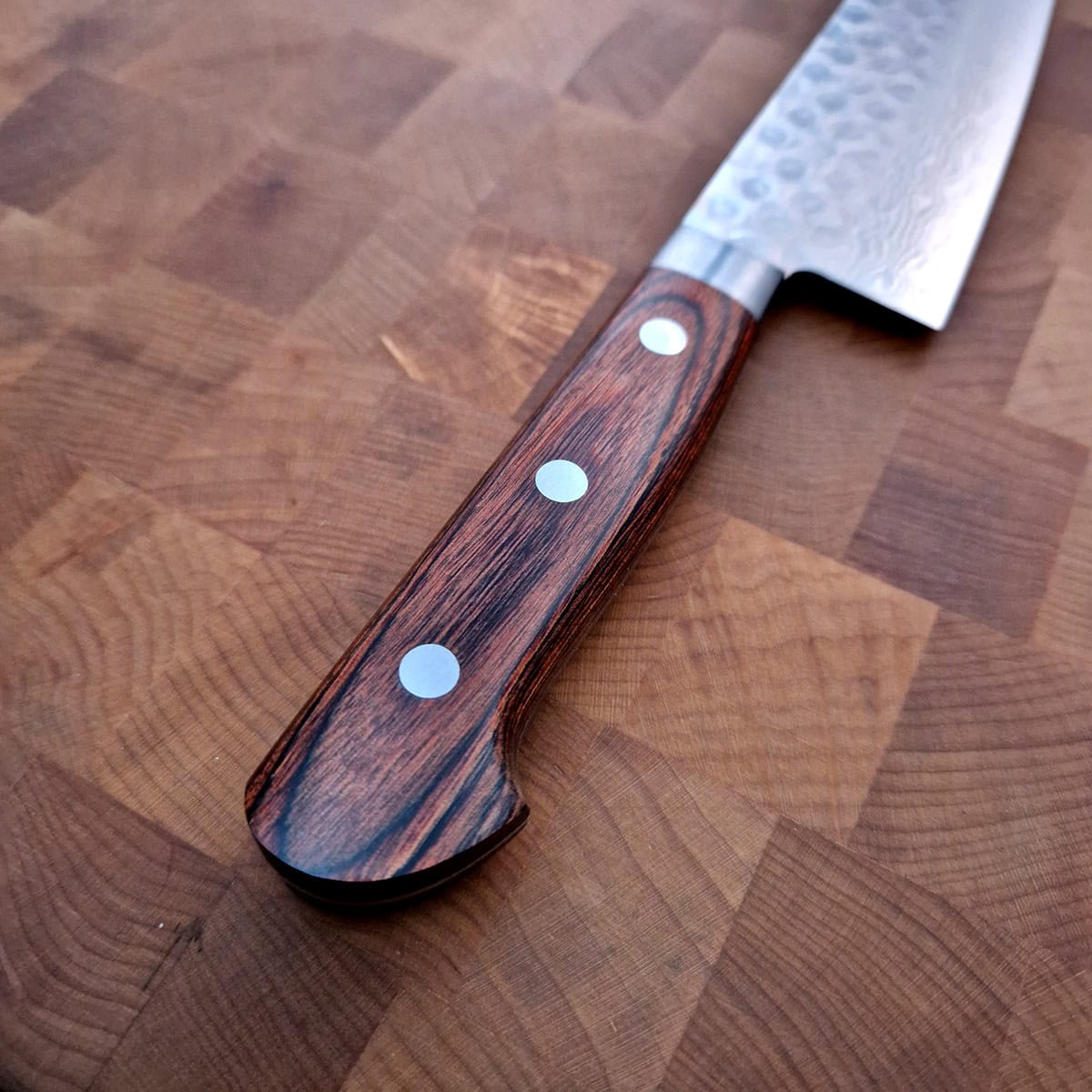 21cm Kokkekniv VG10, Hamret/Damask - HARUYUKI — bilde 3