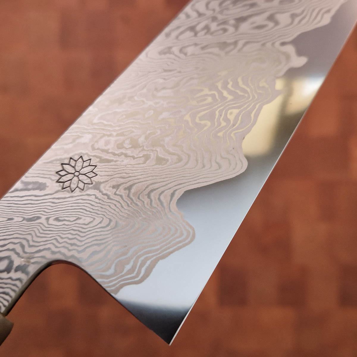 24cm Kokkekniv (Gyoto) Minamo, ATS34 - SAKAI KIKUMORI — bilde 2