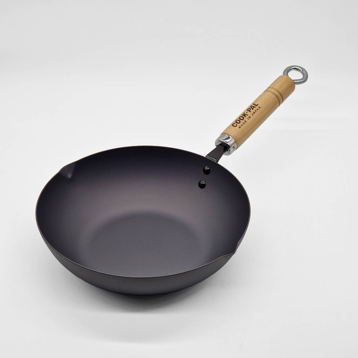 Stekepanne japansk, karbonstål (dyp), 24cm - Yoshikawa — bilde 3