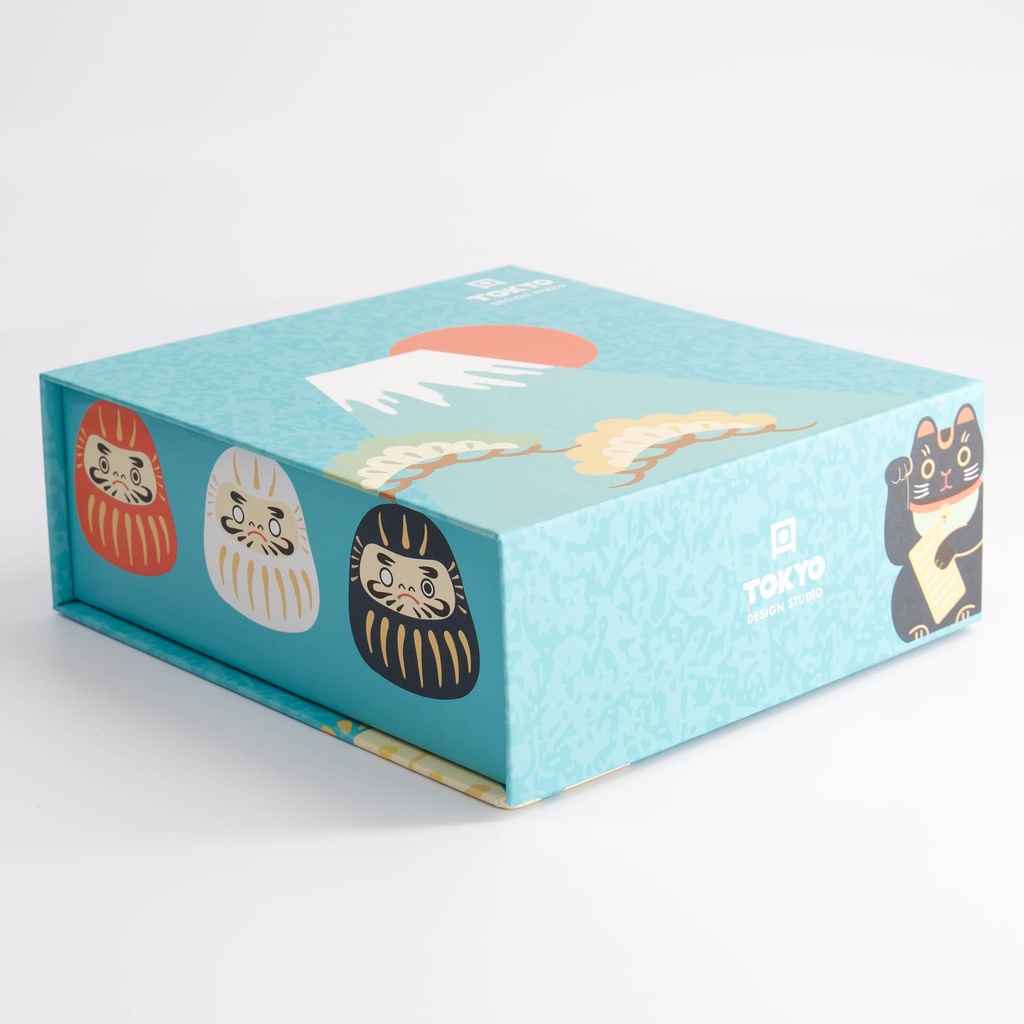 Sake sett, 4 kopper + karaffel "Kawaii Japan" - Tokyo design studio — bilde 3