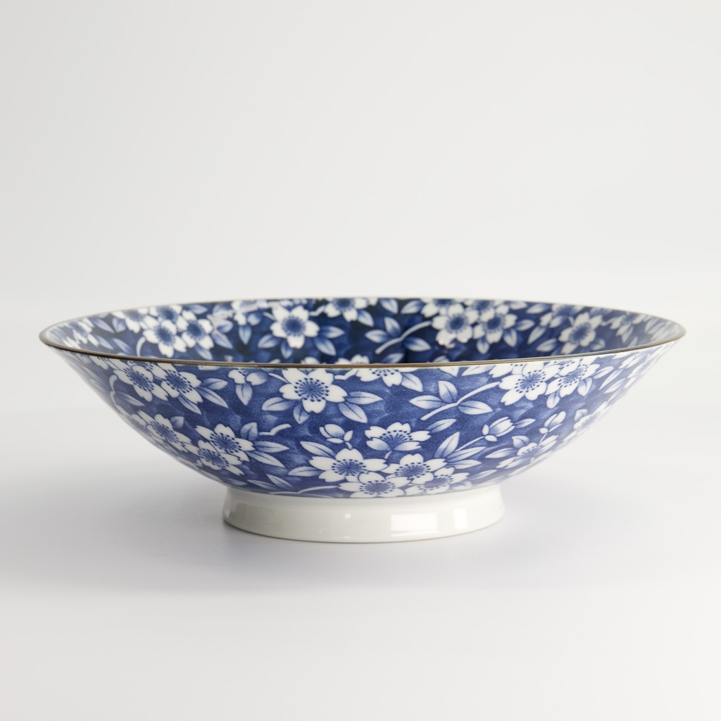 Mønstret Ramen Skål "Dami-Ume Blue" - Tokyo design studio — bilde 2