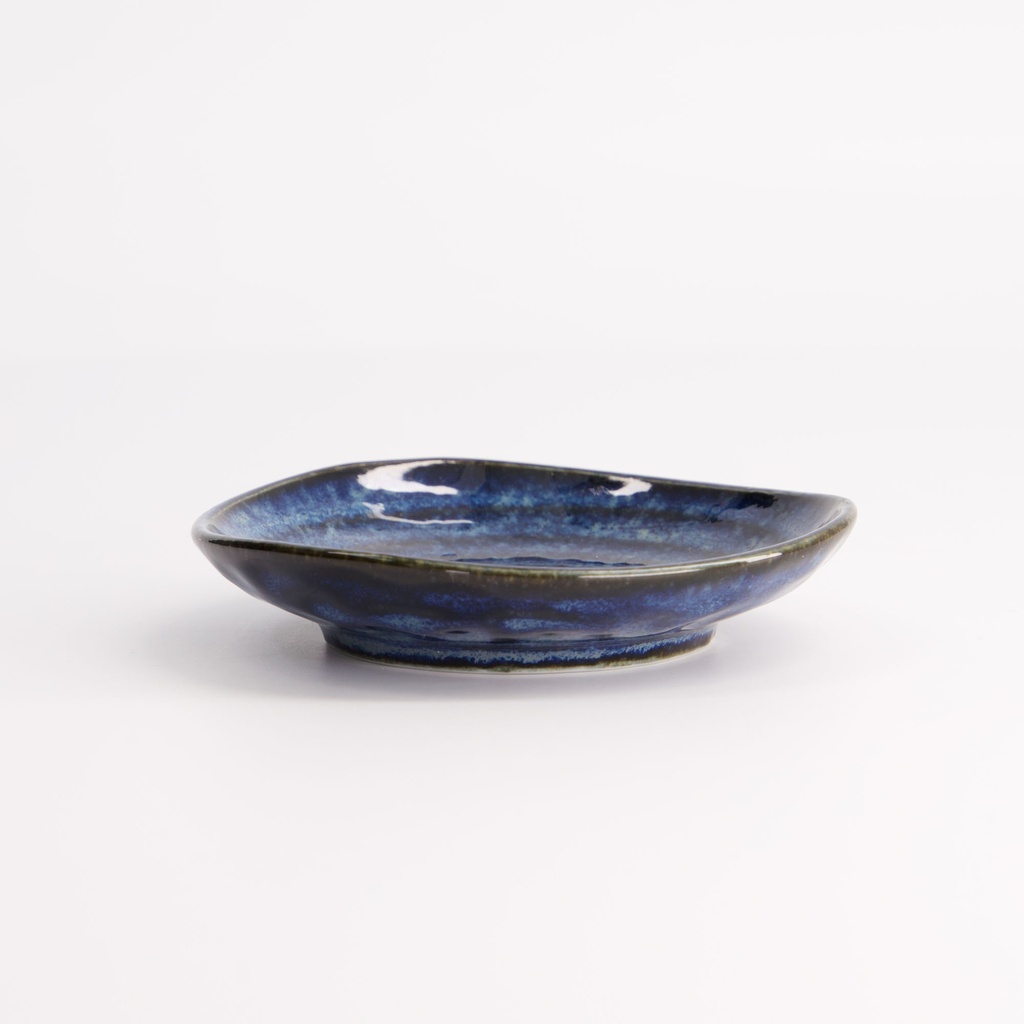 Soyasaus Skål "Cobalt Blue Triangle" - Tokyo design studio — bilde 2