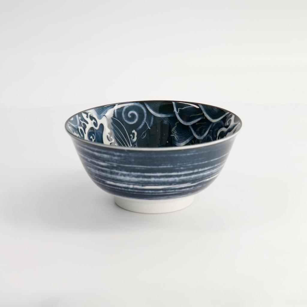 Japonism Carp Skål "Black Tayo Bowl" - Tokyo design studio — bilde 1