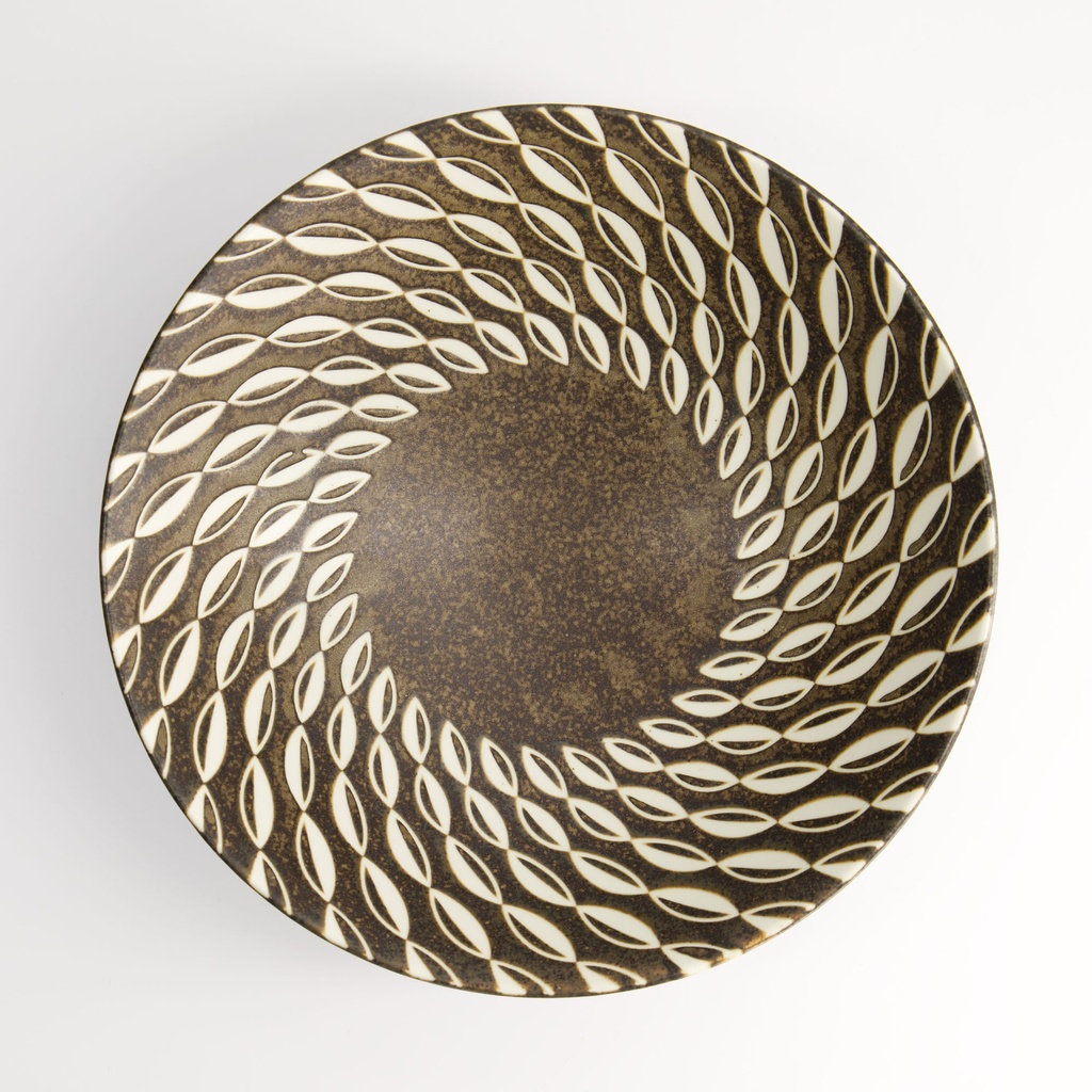 Mønstret Ramen Skål "Matte Leaf" - Tokyo design studio — bilde 2